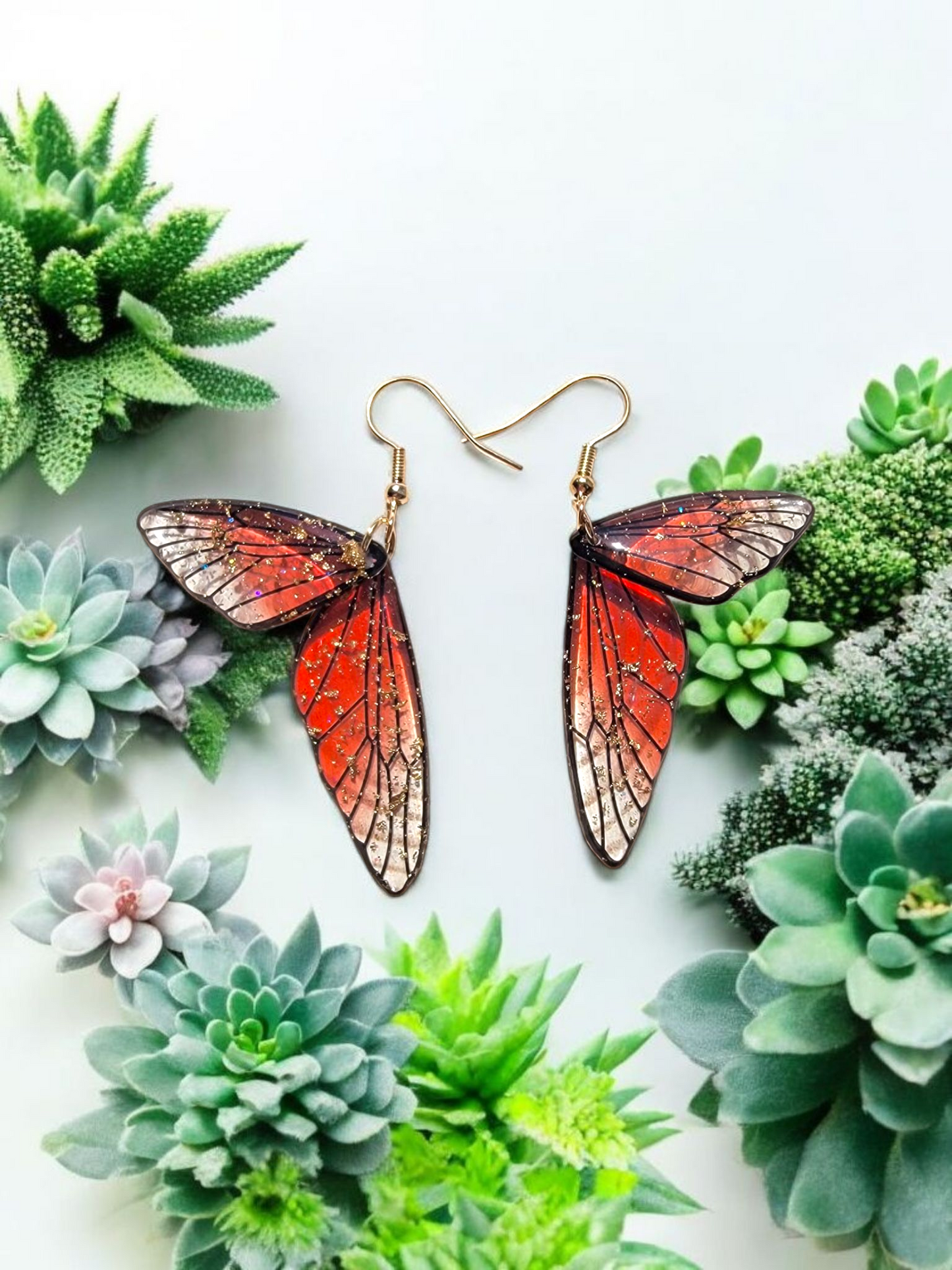 Boucles d'oreilles ailes de papillon 🦋