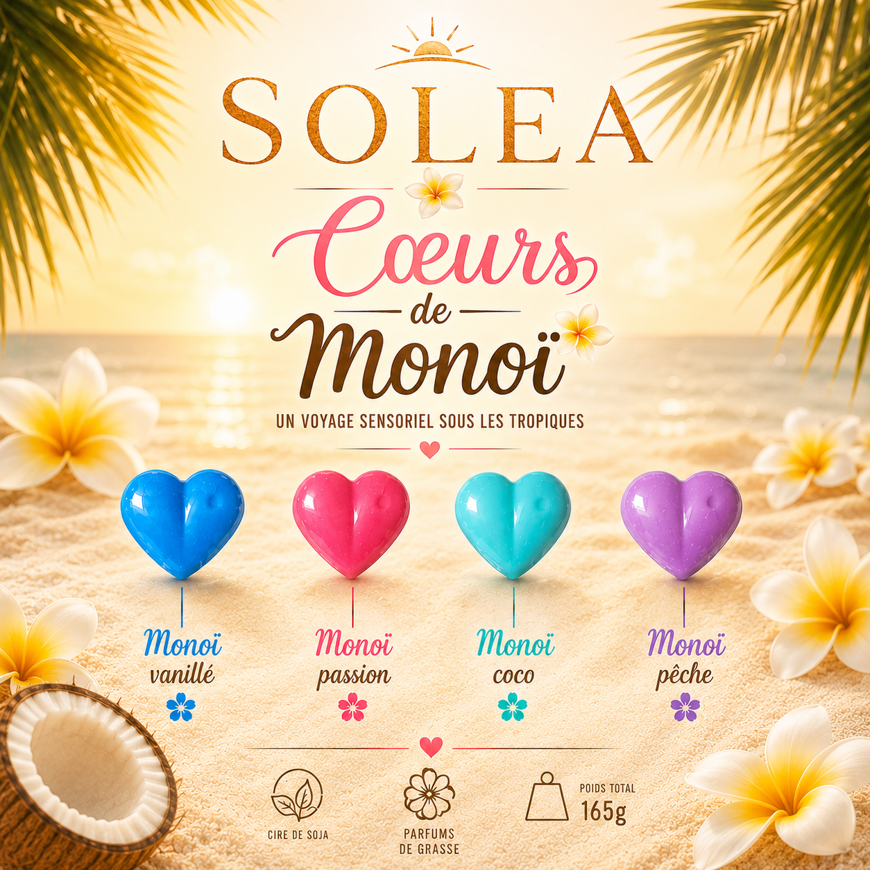 ☀️ Collection SOLEA – Monoï 🌺