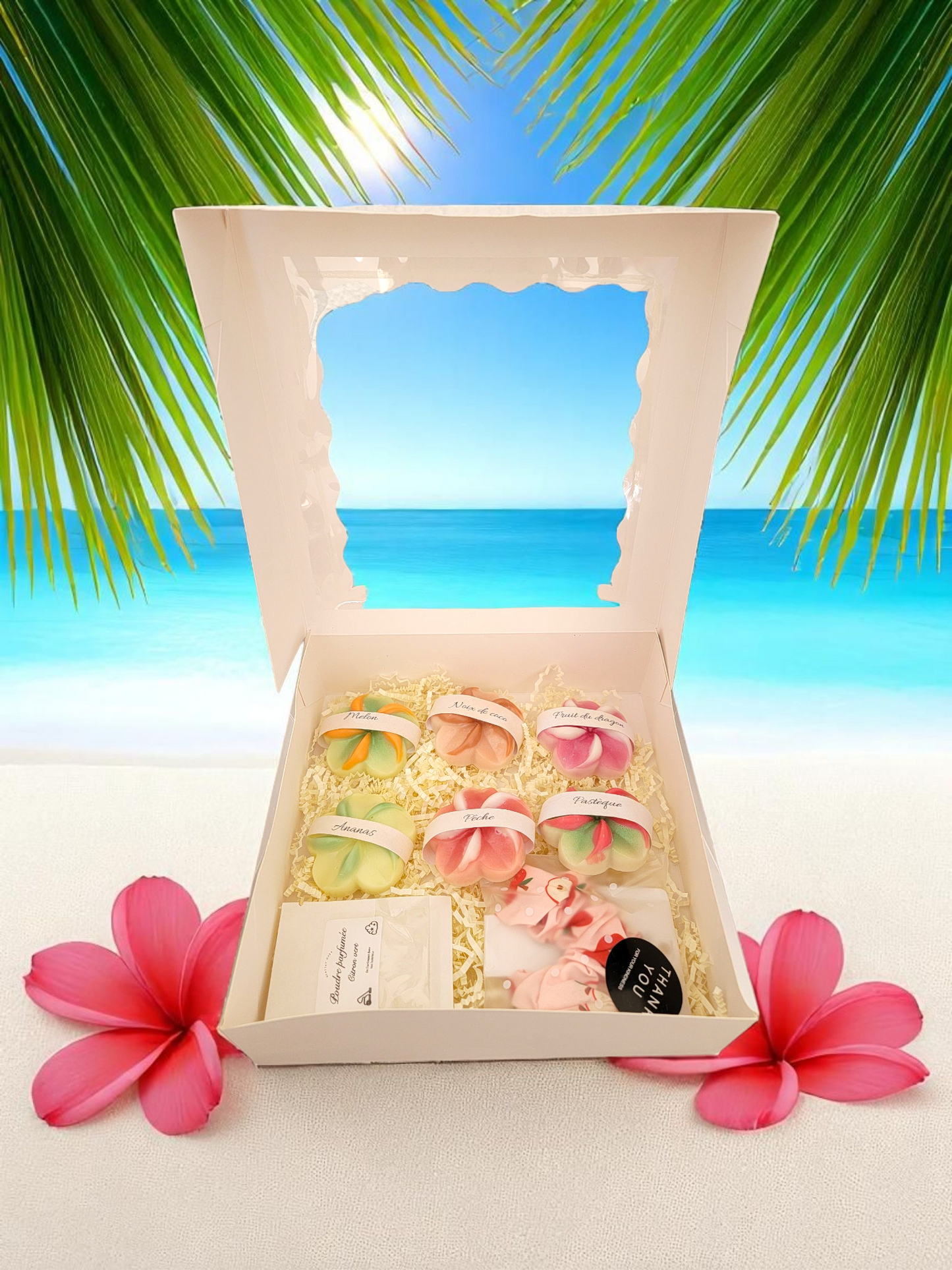Coffrets d'été - Fondants Parfumés 🍉☀️🍹