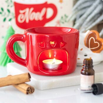 Brûleur tasse chocolat chaud