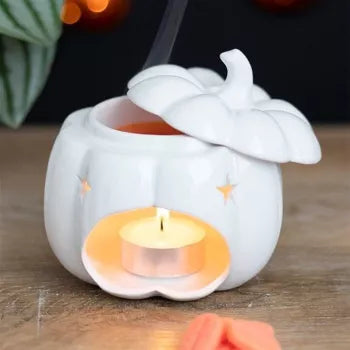 Brûleur citrouille blanche 🎃