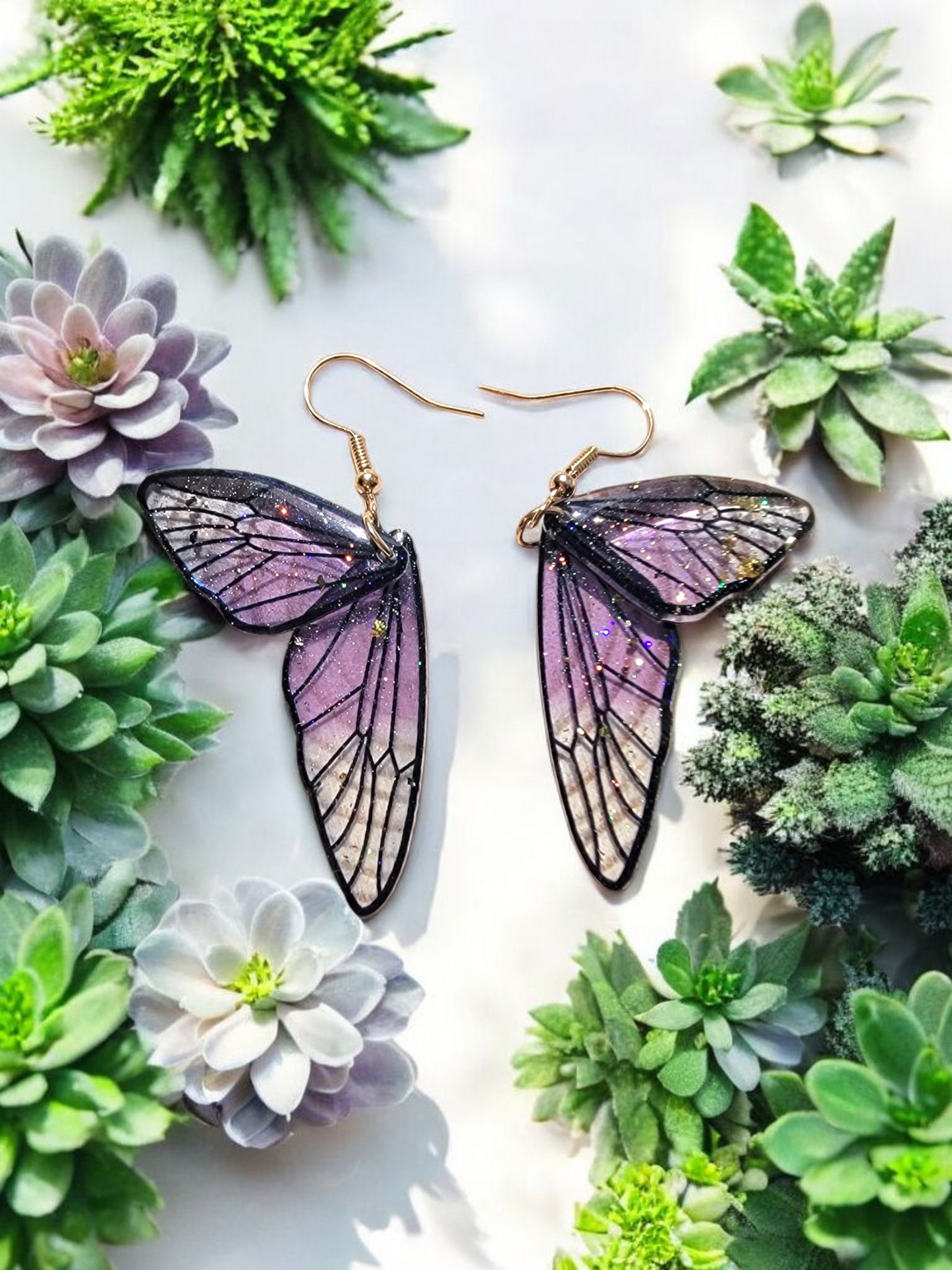 Boucles d'oreilles ailes de papillon 🦋