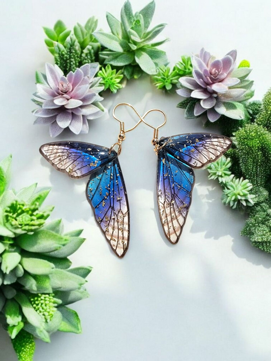 Boucles d'oreilles ailes de papillon 🦋